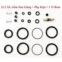 Phụ kiện sửa chữa bơm tay cao áp ti đồng kèm gioăng