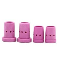 Phụ kiện súng hàn bảo vệ thứ hai Hualjia Phụ kiện súng hàn bảo vệ khí Bộ chuyển hướng gốm Panasonic 350A500A màn hình cắm khí vòi phun sứ Phụ kiện máy hàn