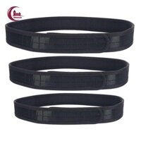 Phụ kiện thắt lưng Nylon màu đen, Thắt lưng không khóa cho đai nhiệm vụ, Lót móc