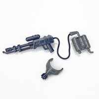 Phụ kiện thiết bị xây dựng khối quân đội, súng phun lửa đặc nhiệm, mô hình búp bê lính, đồ chơi lắp ghép cho trẻ em