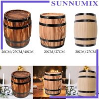 Phụ kiện thùng gỗ sồi Hộp đựng cổ điển Thùng gỗ lão hóa Keg Dung tích lớn cho bia