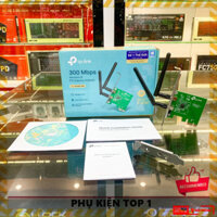 PHỤ KIỆN TOP ➊ Card mạng không dây PCI Express TP-Link TL-WN881ND Wireless 300Mbps Thu wifi cho PC qua cổng PCI Epress -