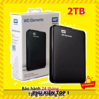 PHỤ KIỆN TOP ➊ Ổ Cứng Di Động WD Elements dung lượng 500GB / 1TB / 2TB Chuẩn USB 3.0 Hàng chuẩn Chính Hãng 100% Tặng kè