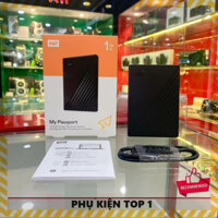 PHỤ KIỆN TOP ➊ Ổ cứng di động HDD 2.5 inch WD My Passport 1TB Portable USB 3.2 (WDBYVG0010BBL) New (Đen) Chính Hãng 100
