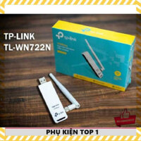 PHỤ KIỆN TOP ➊ Thiết bị thu sóng Wifi TP-LINK USB TL-WN 722N tốc độ băng thông 150Mbps - Bảo hành 24T chính hãng - SHOP