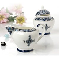 Phụ kiện trà Navy Teaset ( hũ đường  bình rót )