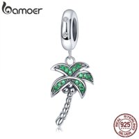 Phụ Kiện Trang Sức Bamoer Hình Cây Dừa Đính Đá Xinh Xắn