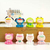 Phụ kiện trang sức bằng nhựa Lilith diy hình thú màu rắn Bashamm đồ trang trí hình ba chiều hoạt hình đồ trang trí móc khóa dễ thương