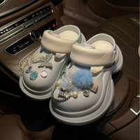 Phụ kiện trang trí giày Chanel Style (không bao gồm giày), hoa giày, trang trí giày DIY, phụ kiện giày sáng tạo, charm giày, phụ kiện giày