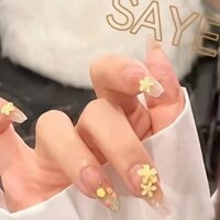 Phụ Kiện Trang Trí Móng Tay handmade diy Hình Hoa tulip Có Thể Tái Sử Dụng