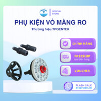 Phụ kiện vỏ màng RO Composite 4040, 8040 - nắp bích, đế cao su, đai inox, nón, adaptor, cùm HOOP