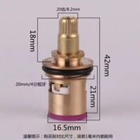 Phụ Kiện Vòi Đồng Mịn Lõi Van Đơn Chức Năng Vòi Hộ Gia Đình Mở Nhanh Vòi Đồng Thau Van Gốm Lõi Bộ Phận Sửa Chữa