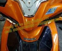 Phụ kiện xe Airblade 2016 - Mặt nạ trên mạ crom