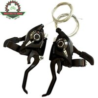 Phụ kiện xe đạp - Tay đề xe đạp Shimano EF51 3x7 Speed - Rẻ nhất HN
