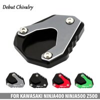 Phụ Kiện Xe Máy Cho Kawasaki NINJA400 NINJA500 Z500 Hỗ Trợ Bên Ghế Phóng To Hỗ Trợ Bên Ghế Mở Rộng Thảm Chân Ghế Phóng To