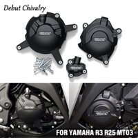 Phụ Kiện Xe Máy Cho YAMAHA R3 R25 MT03 R125 Xe Máy Vỏ Động Cơ Vỏ Bảo Vệ Cho Ốp Lưng
