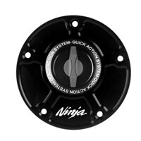 Phụ Kiện Xe Máy Mới Cho KAWASAKI NINJA ZX6R ZX10R RR H2 H2R ZZR1400 ER6R Nắp Bình Nhiên Liệu CNC Chìa Khóa Dầu Khí Bao