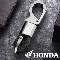 Phụ kiện xe máy ô tô Móc khóa kim loại chống mất cho HONDA Móc khóa hợp kim kẽm chất lượng cao Phụ kiện xe hơi Phụ kiện mặt dây chuyền nam nữ Quà tặng tùy chỉnh cá nhân