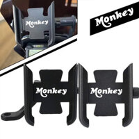 Phụ Kiện Xe Máy Tay Cầm Nhôm Giá Đỡ Điện Thoại Di Động GPS Chân Đế Cho Xe HONDA MONKEY 125 2019 2020 2021 2022 2023