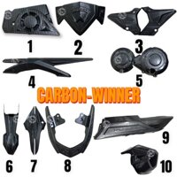 Phụ Kiện xe Winner V1_Carbon_đồ chơi trang trí xe máy OCB-WINNER