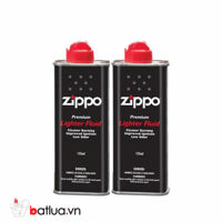 Phụ Kiện Zippo Chính Hãng Bộ 2 Bình Xăng 125ml - Genuine Zippo Accessories Set of 2 Fuel Tanks 125ml