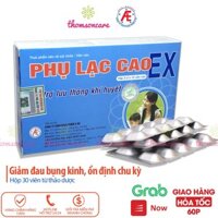 Phụ lạc cao Ex – Hỗ trợ Giảm đau bụng kinh, ổn định kinh nguyệt, điều kinh từ cao đan sâm và thảo dược