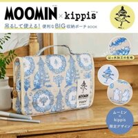 Phụ lục Nhật Bản Moomin Hoạt Hình In Gấp Vệ Sinh Túi Treo Du Lịch Nhà Vệ Sinh Trang Điểm Túi Bảo Quản