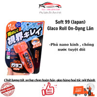Phủ nano kính lái, gương chiếu hậu chống nước tuyệt đối SOFT 99 Glace roll on - Made in JaPAn