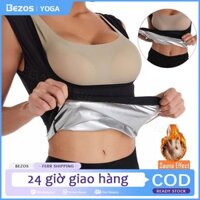 Phụ nữ Body Shaping Vest Đào tạo eo Vest Hot Sauna Set Hot Sweat Vest Body Shaping Underwear Nén Sweatshirt