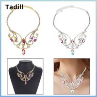 Phụ Nữ Chunky Vòng Cổ Cô Dâu Trang Sức Nhiều Màu Sắc Thanh Lịch Vintage Bụng Khiêu Vũ Vòng Cổ Cho Đám Cưới Tắm