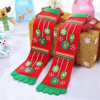 Phụ Nữ Hoạt Hình Ngộ Nghĩnh In Hình Ngón Chân Vớ Cotton Năm Ngón Tay Vớ Da Ngẫu Tất Nữ Sock (3)