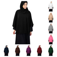 Phụ nữ Hồi giáo Khimar Abaya Dài Hijab Jilbab Burqa Khăn quàng cổ