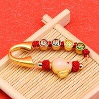 Phụ Nữ Mang Thai Chân Bé Đi Chơi Chống Chăm Sóc Di Động Handmade Mặt Dây Cổ Phương Pháp Vàng Cát Giữ Hòa Bình Bé Báo Chí Sợ Thổ Cẩm 5.29