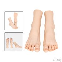 Phụ Nữ Mannequin Chân Trưng Bày Móng Tay Nghệ Thuật Chân Mẫu Cho Trang Sức Ngón Chân Nhẫn Giày