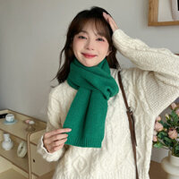 Phụ Nữ Mới Giả Khăn Cashmere Hàn Quốc Đa Năng Ấm Sao Hỏa Xanh Dày Ấm Khăn