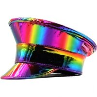 Phụ Nữ Mới Nam Da Bạc Mũ Quân Sự Đức Sĩ Quan Tấm Che Mũ Quân Đội Mũ Cảnh Sát Cortical Mũ Cosplay Halloween Mũ Đảng