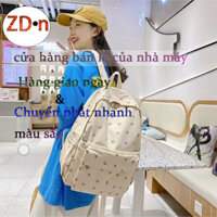 Phụ Nữ Nhỏ Hoa Chống Thấm Nước Ba Lô Hoa Du Lịch Túi Máy Tính Nữ
