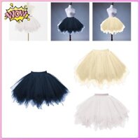 Phụ Nữ Tulle Tutu Váy Lớp Cosplay Người Lớn Trang Phục Tiệc Vải tuyn Petticoat Cho Đám Cưới Diễn Tập Dự Tiệc Halloween Bãi Biển