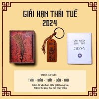 Phù thái tuế 2024 Giải Hạn Bình An bằng gỗ | Cho Người Tuổi: Thìn - Tuất - Sửu - Mùi - Mão