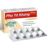 PHỤ TỐ KHANG Plus Vinaphar Bổ huyết, điều kinh Hộp 3 vỉ alu x 10 viên nang