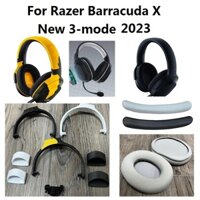 Phụ tùng chính hãng cho Razer mới 3 chế độ 2023 Barracuda X 2.4G tai nghe bluetooth phần nhựa Miếng đệm tai cao su