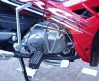 Phụ tùng Inox xe Sirius - Bảo vệ lốc máy