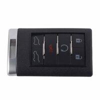 [Phụ tùng ô tô] Thay thế 6 nút Vỏ chìa khóa điều khiển từ xa không cần chìa khóa thông minh Fob cho Cadillac Escalade