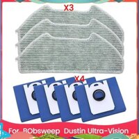 Phụ tùng thay thế chân không cho BObsweep cho Dustin cho siêu thị, Phụ kiện máy hút bụi, Vải lau nhà, Túi đựng bụi leerichardson