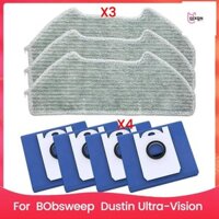Phụ tùng thay thế chân không cho BObsweep cho Dustin cho Ultra Vision, Phụ kiện máy hút bụi, Vải lau nhà, Túi đựng bụi gjxqnjjht.vn