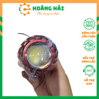 Phụ tùng xe điện- Đèn bi cầu có vòng thiên thần siêu sáng phù hợp lắp dòng xe điện Xmen