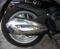 Phụ tùng xe Sh Mode-Che pô inox nhỏ