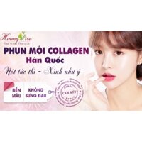 PHUN MÔI VI CHẠM 6D PHỦ BÓNG COLLAGEN