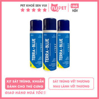 Phun xịt sát khuẩn chống nhiễm trùng vết thương Terra Blue Vemedim 220ml