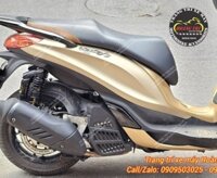 Phuộc bình dầu Racing Boy VD ti vàng lắp cho xe Piaggio MedLey